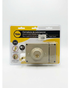 LLAVIN DOBLE PASO YALE 810-50 DERECHO RC BL #11269