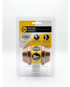 LLAVIN YALE CERROJO LL/LLAVE 8102 US11 COBRE
