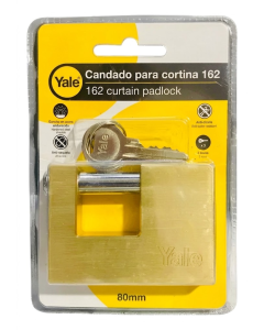 CANDADO YALE 162-80MM ANTICIZALLA