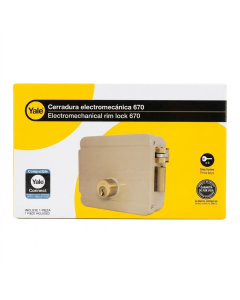 LLAVIN ELECTRICO YALE 670-50 DERECHO