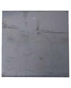 PLACA HIERRO NEGRO 3/16  25 CM X 25 CM