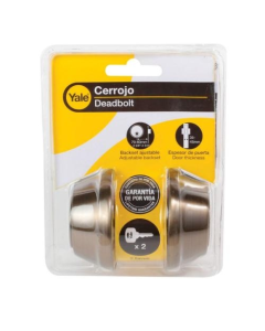 LLAVIN YALE CERROJO LL/LLAVE 8102 US5 BRONCE #82215