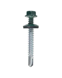 TORNILLO PLYCEM 2" PUNTA BROCA #8 C/ ALAS  VERDE (TGE043)