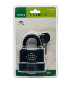 CANDADO TRICIRCLE MM A PRUEBA AGUA  #SK366/63