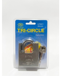 CANDADO TRICIRCLE SEGURIDAD 60MM # HF601