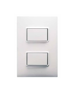 APAGADOR SIMON DOBLE BLANCO #23260-90