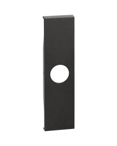 CUBRE TECLA COAXIAL + TV TIPO F NEGRO LIVING NOW KG08 BTICINO