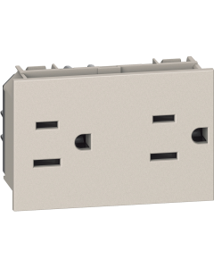 TOMA DOBLE 2P + T 5A 127-250V ARENA LIVING NOW KM4188 BTICINO