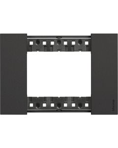 PLACA 3 MOD NEGRO LIVING NOW KA4803K BTICINO