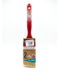 BROCHA 2 1/2 EN 45 GRD NOVA TREND RECORTES CERDA BLANCA T2300-25WAS