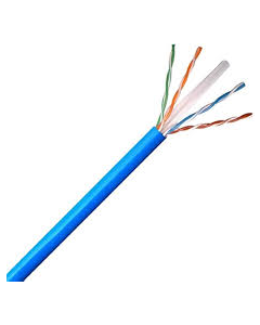 CABLE UTP CAT 6E 4 PARES AZUL