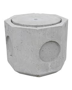 CAJA REGISTRO CONCRETO OCTAGONAL 32x32 #1008