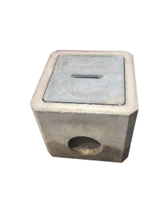CAJA REGISTRO CUADRADA 45 X 45 CONREJILLA #1056