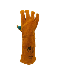 GUANTE CUERO SOLDADOR CENTAURO CAFE PM-158