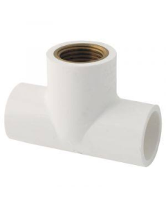 TE PVC 1/2 ACOPLE METALICO DIBEMA #25222