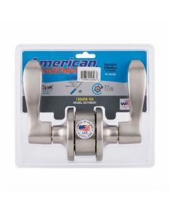 LLAVIN MANIJA AMERICAN CURVA SIN LLAVE NIQUEL SATINADO PF-1860BK-SN