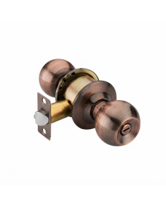 LLAVIN BOLA AMERICAN S/ LLAVE COBRE ANTIGUO PF-587BK-AC