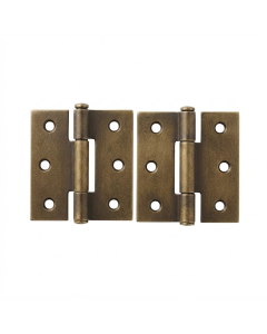 BISAGRA SOLDABLE INTERIOR 3 X 4 X 3/32 GOFRADO BRONCE GROSSOR #8100310