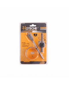 JUEGO BROCA SIERRA HOTECHE P/ MADERA 3 PZS #601011