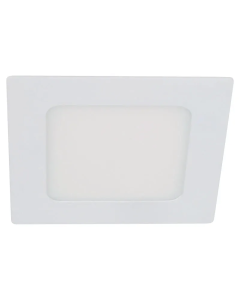 LAMPARA EMPOTRAR. LUZ CALIDA LUX CUAD LED 6W 120V 4000K 270LM C9204-1