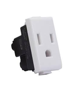 TOMAMODULO TOMA MATIX GO SENCILLO 2P+T 15A 127V 2M BLANCO JW4129 #14009245