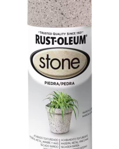 SPRAY RUSTOLEUM PINT STONE ACABADO PIEDRA TONO CREMA 340G 314095 *0014784