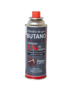 CILINDRO GAS BUTANO 220GR 1/4 VUELTA REDPOWER