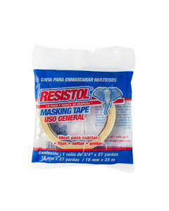 MASKING 18MM X 27MM YARDAS RESISTOL #53109