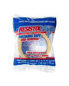 MASKING 36MM X 27MM YARDAS RESISTOL #53130