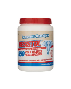 PEGAMENTO RESISTOL 850  COLA BLANCA 1/8 #10415
