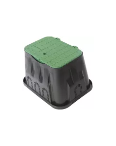 CAJA REGISTRO PLASTICA 20 X 16 X 24 CM POP CON TAPA VALVE BOX 6" SENKRON