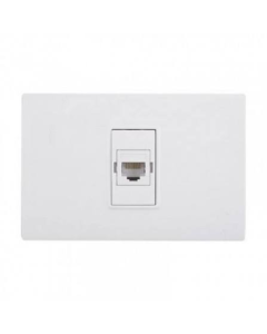 TOMA SIMON DATOS RJ45 BLANCO #23482-90
