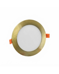 LAMPARA EMPOTRAR LED 3CCT BRONCE ANTIGUO 5" 9W RPL09-3CCT-GAB
