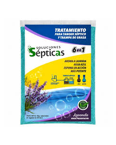 TRATAMIENTO PARA INODORO SOLUCIONES SEPTICAS LAVANDA