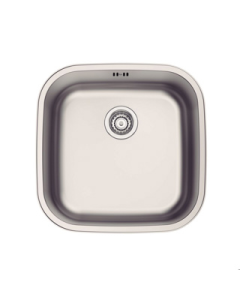 FREGADERO. TRAMONTINA ACERO INOX. SUBMONTAR 40 X 40CM RECTANGULAR. SATINADO #94029102
