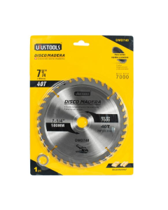 DISCO SIERRA CIRCULAR UYUS 7 1/4 - 40D DMD740
