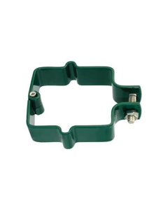 FIJACION GALVAPANEL VERDE METAL TIPO ABRAZADERA DE BISAGRA VERDE 2 X 2