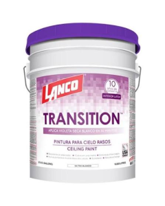PINTURA CIELOS TRANSITION LANCO -2 CUBETA TS368