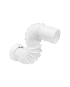 EXTENSION DESAGUE FLEXIBLE #2215 25 CM BLANCA 1 1/4  GRIF
