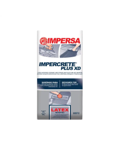Pega cerámica PLUS-PORCELANATO IMPERSA 20KG