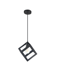 LAMPARA DE TECHO 8797 NEGRO LA8797H-BK