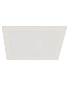 LAMPARA EMPOTRAR. LUZ DIA LUX CUAD LED 18W 120V 6000K  4639-1