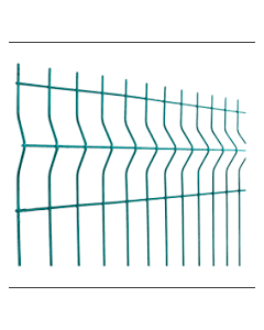 PUERTA GALVAPANEL VERDE 4mm 1 X 1.54 MTS 2 PCS 