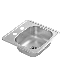 FREGADERO EB EMPOTRAR 1 TANQUE 38 X 38 M-10