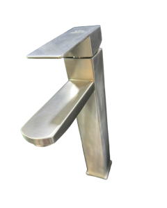 LLAVE LAVATORIO.KENNETH CUADRADA MEZCLA SATIN 12 #100080