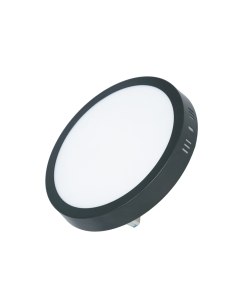 LAMPARA SPOT EMPOTRAR LED 6W 3K BK REDONDO  HE2105BK-6W 3K NEGRO #21050