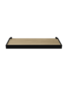 REPISA DUETTO 1.5 X 20 X 40 CM BORDE NEGRO #F02036