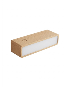 LAMPARA DE DORMITORIO NOCTA CLEAR WOOD CON CONTROL REMOTO 2W 120LM IP20 CCT