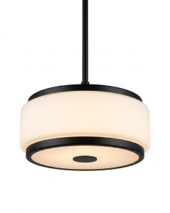 LAMPARA LED COLGANTE 24W 3CCT 1500LM ARQL 118BK-CCT