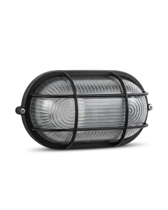 LAMPARA TORTUGA OVAL C/PROTECCION BK-S TO008BK-S 530